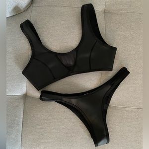 Hoaka swimwear with thong bottom